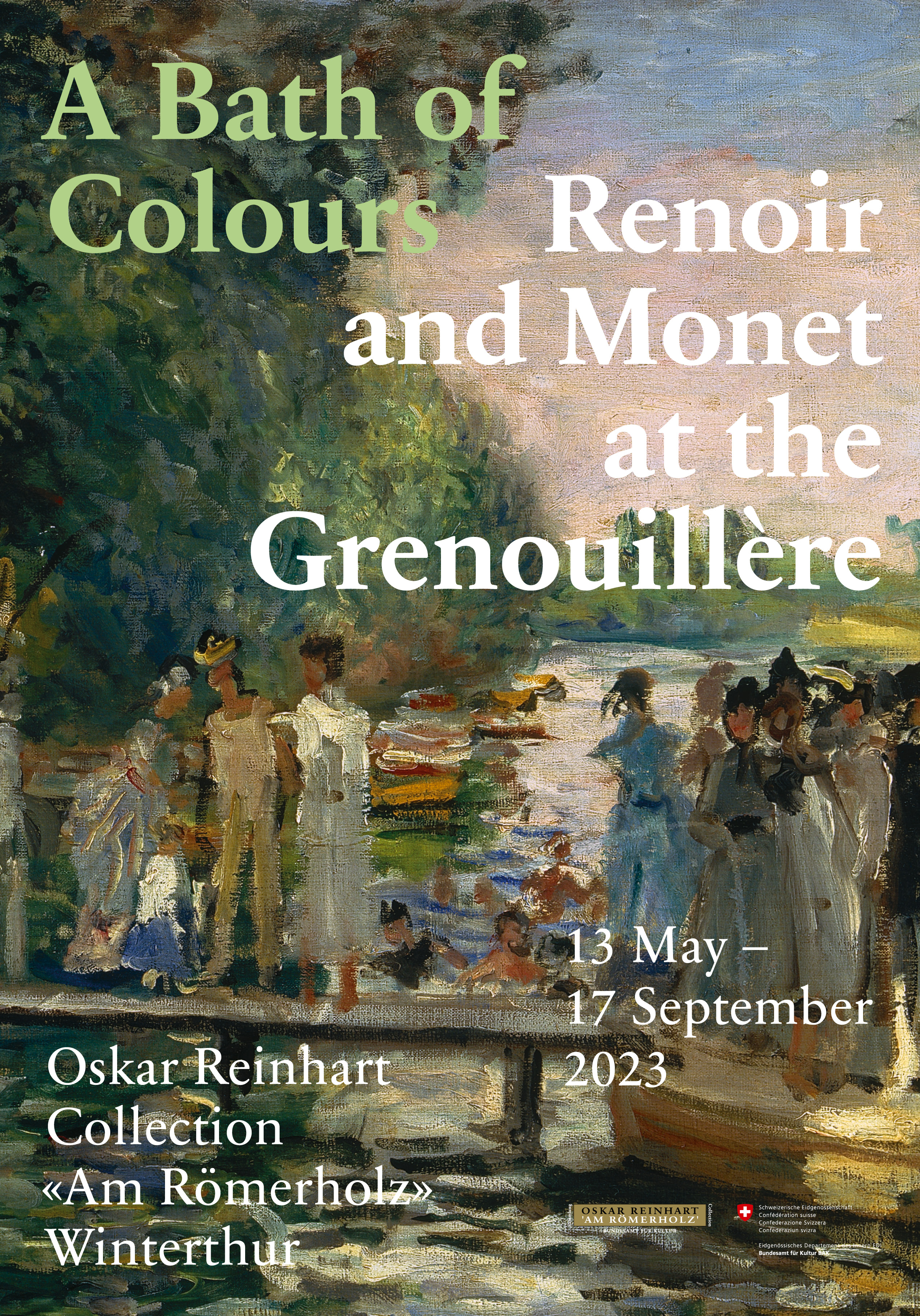 A Bath of Colours - Renoir and Monet at the Grenouillère